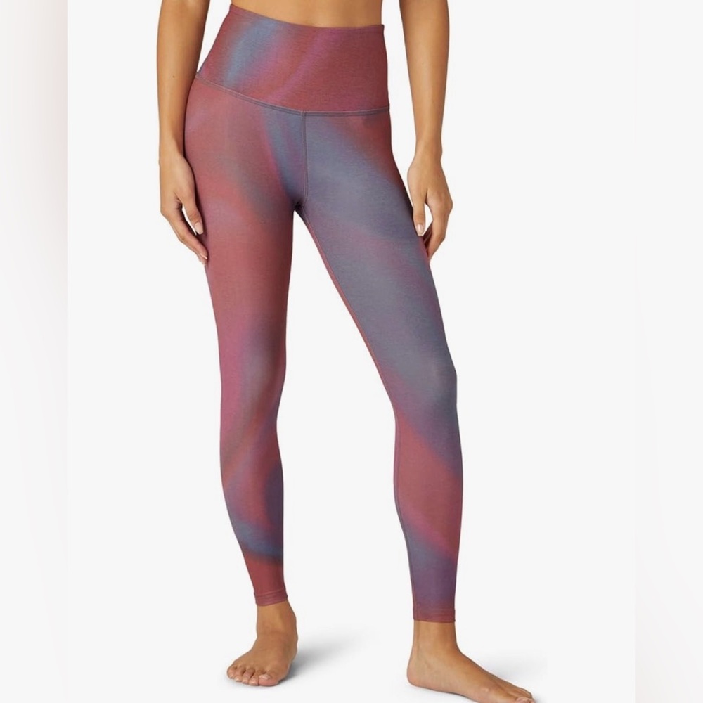 Beyond Yoga Spacedye Printed Caught in The Midi High Waisted Leggings M